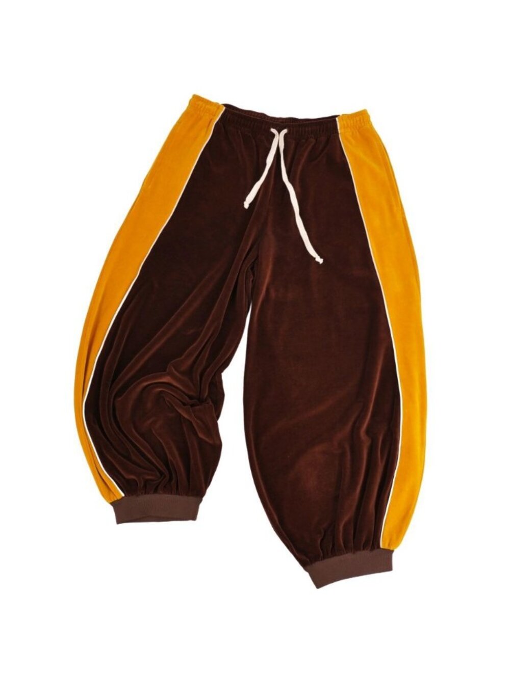 Gucci Chenille Harem Style Pants Easily Long